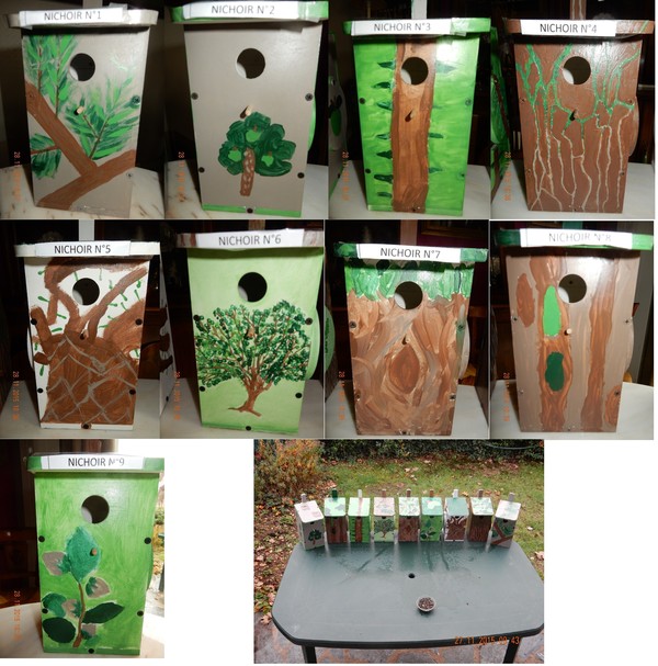 Résultats du concours nichoirs